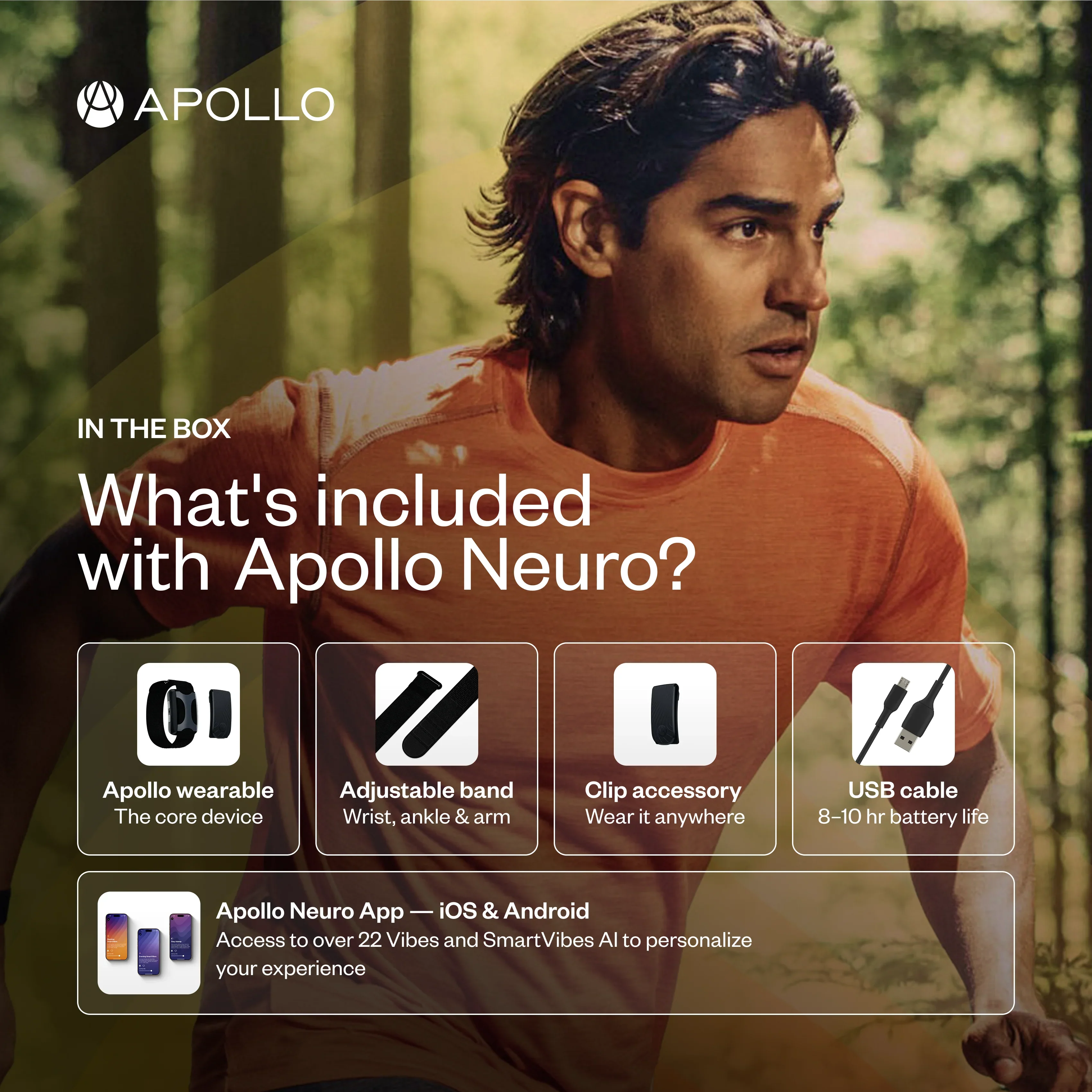 Apollo Wearable + SmartVibes AI Membership - Image 2